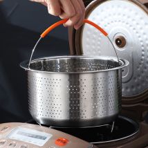 Panier à vapeur en acier inoxydable pour aliments et légumes, ustensile de cuisine pour cuisson sous pression