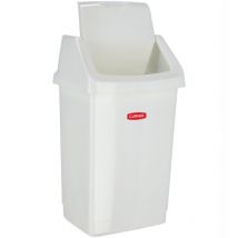 Bricoline - Poubelle Inclinable Curver 15 l Blanc