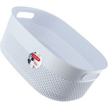 Curver Conteneur Panier 12L Organisateur Blanc Eco