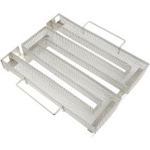 Panier de barbecue fumé en acier inoxydable en forme de m Générateur de fumée froide - Aqrau