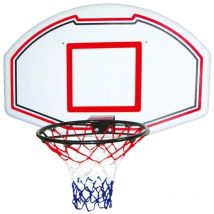 Vente-unique - Panier de basket mural blanc - L111 x H77 cm - bemidji