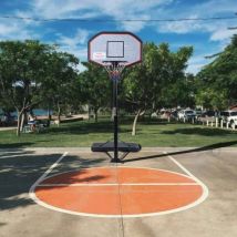 Design In - Panier de Basket sur Pied Réglable 220-305 cm Base Remplissable pour Enfants et Adultes