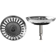 Panier de rechange pour vidange automatique Ø79 mm l.b. Plast DC1158-RA Chromé