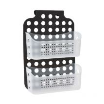 Panier de douche pour salle de bain, 25,3 x 35,5 x 10 cm