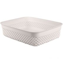 Panier de rangement bas rectangulaire 2,2 Litres 7house
