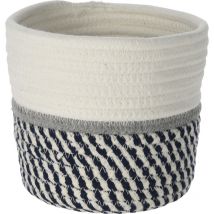 Panier de rangement, coton, 13 x 13 cm