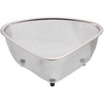 Panier de rangement d'angle pour évier de cuisine en forme de triangle