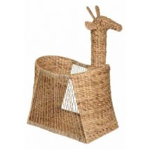Panier de Rangement Girafe 78cm Naturel