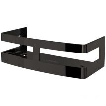 Panier de rangement L.22,5 H.9 cm noir - Inda