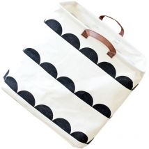 Panier de rangement pliable en tissu pe imperméable avec couche en toile pour enfants