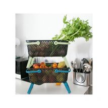 Panier de récolte Kajo Gris 15L - Bleu