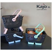 Pouss Vert - Panier de récolte Kajo Gris 4L - Bleu