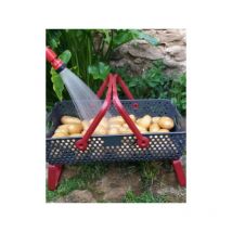 Outils Et Nature - Panier de récolte Kajo Gris 20L - Vert