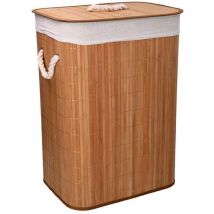 Panier en bambou naturel cm40x30h57