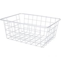 Panier en métal pour fruits, gris, 24 x 18 x 10 cm