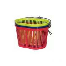 Gimi - Panier pour pinces a linge en plastique porte-pinces a linge diffA rentes couleurs