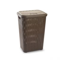 Panier imitation osier 43x35.5xh.62 cm - talla