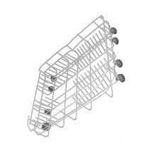 Panier inférieur d'origine (1758972600, 1790280062) Lave-vaisselle altus, ardem, aya, beko, bluesky, continental edison, far, grundig, listo,