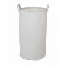 Panier à linge sac de tri gris glace en coton imperméable mod. Pod