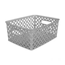 Panier Multi-Usages 'Basket' 10cm Gris