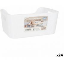 Confortime - Panier polyvalent white 24 x 16,5 x 10 cm (24 pièces)