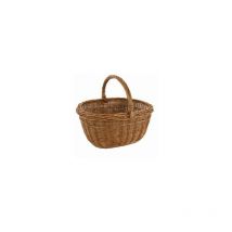 Webmarketpoint - Panier ovale en osier européen Hollande 37x28h18/31 cm