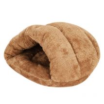 Tuserxln - Panier pour Chien Chat Triangle Coussin Douillet Chiot Peluche Lit de Couchage Chat Hiver Automne Dodo Chien Epais Moelleux Couffin Chat