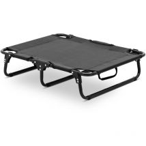 Wiesenfield - Panier pour chien Panier pour chat Extérieur 70.5 x 58 x 17 cm Acier, Teslin noir
