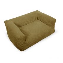 BOBOCHIC - Panier pour chien SALTO velours côtelé M (80cm) Jaune