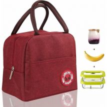 Ahlsen - Panier Repas, Sac Isotherme à Repas, Sac Repas Isotherme Lunch Bag Petit Sac Isotherme Mini Sac Isotherme Repas Sacoche Isotherme Repas