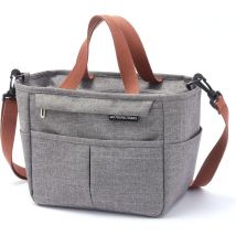 Aiducho - Bolsa térmica Porta Almuerzo, Comida Trabajo Porta Alimentos Isotermica Fiambrera Nevera Portatil Desayuno, Lunch Bag para