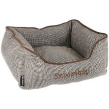 Flamingo - Panier Snoozebay rectangulaire brun 50 x 40 x 18 cm - chien