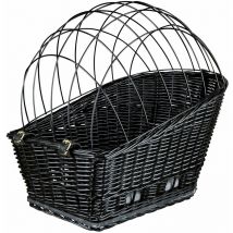 Panier à vélo + grille de porte-bagages Trixie
