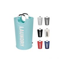 Tigrezy - Paniers à linge, Pliable Sac à linge, Pliage Grande Capacité Corbeilles à linge,90L(Bleu)