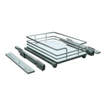 Panier coulissant fond mélaminé - Largeur : 364 mm Vibo