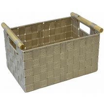 Panière déco en Polypropylène tressé 30 cm