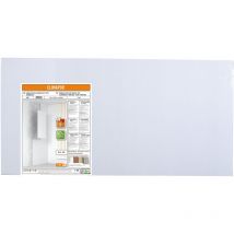 Climapor - Panneau isolant xps avec primaire - polystyrène - épaisseur 4mm - 1 m x 0,5 m x 4 mm - 6 sach. ( 24 m2) - Blanc