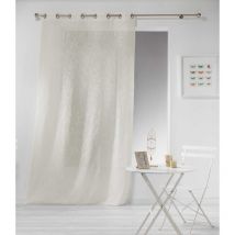 Rideau - Effet Lin Naturel 140x280 cm