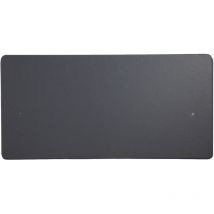 Kimex - Panneau acoustique séparateur de bureau, 150x60cm, Gris foncé