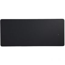 Kimex - Panneau acoustique séparateur de bureau, 180x60cm, Noir