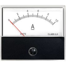 Panneau Analogique Actuel Compteur Amperemetre Jauge Classe 2.0 Precision Dc 0-10A Analogique Amperemetre Ampere Mesure Tester Panneau De Jauge, Dc