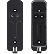 Panneau arrière de sonnette vidéo, plaque arrière de rechange Doorbell, Fond de sonnette de porte avec accessoires de montage, Support de sonnette