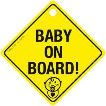 Kermi - Panneau Bebe a Bord avec ventouse