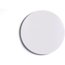 Panneau blanc magnétique ovale rond diamètre 80cm - tableau blanc sans cadre