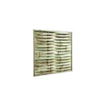 Vette - Panneau brise-vent carre' en pin impre'gne' cm.180x180h pour terrasse de jardin