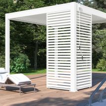 Ombrea - Panneau brise-vue horizontal 1M vs - Blanc