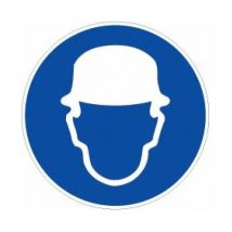 Disque diametre 300 mmcasque protection obligatoire