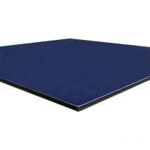 Panneau Composite Aluminium Couleur 3mm. Plaque Aluminium Composite. Plaque Alu - Bleu - 400 x 400 mm