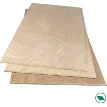 Panneau contreplaqué powerplex bio 1200 x 600 x 5 mm. - fsc 100%