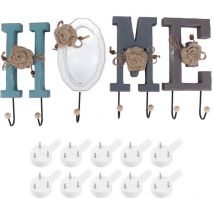 Feiyue - Panneau d'accueil accrocheur, décoration murale simple pour la maison, le salon, l'extérieur